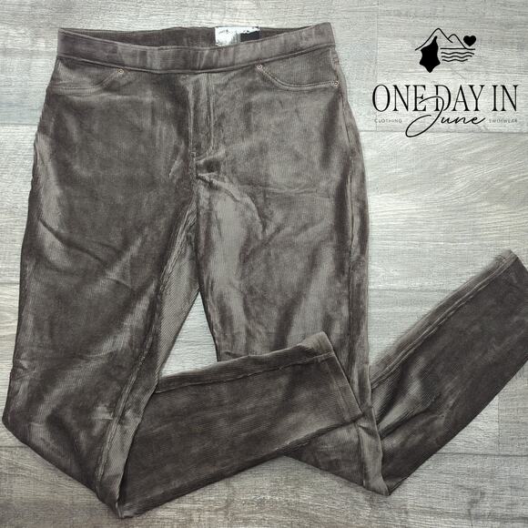 Hue Corduroy Leggings Size M - Picture 1 of 6